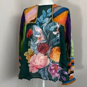 Anthropologie buy. Great sheer top. Must have this fall.